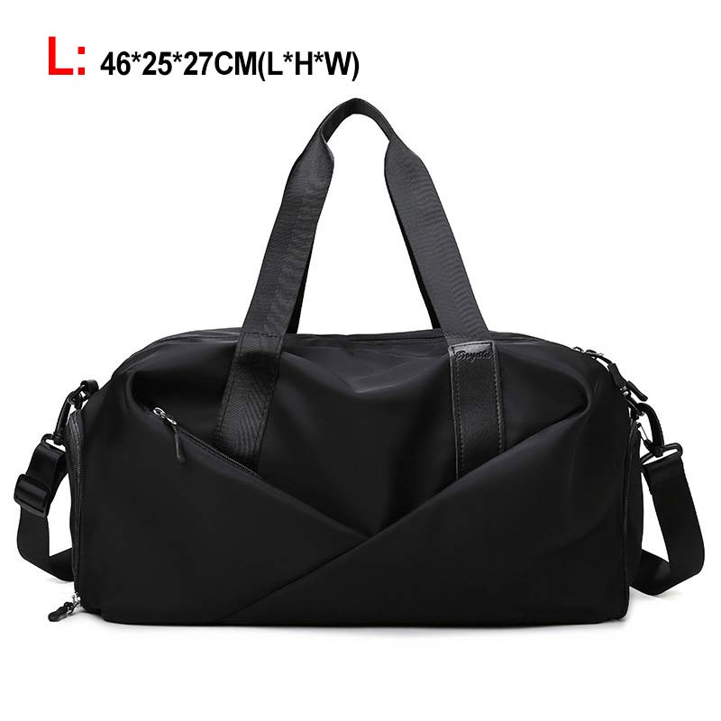 OmHO Bolso de Gimnasio Deportivo para mujer, bolso de viaje, seco, húmedo, práctico, multifunción, natación, Mensajero de hombro
