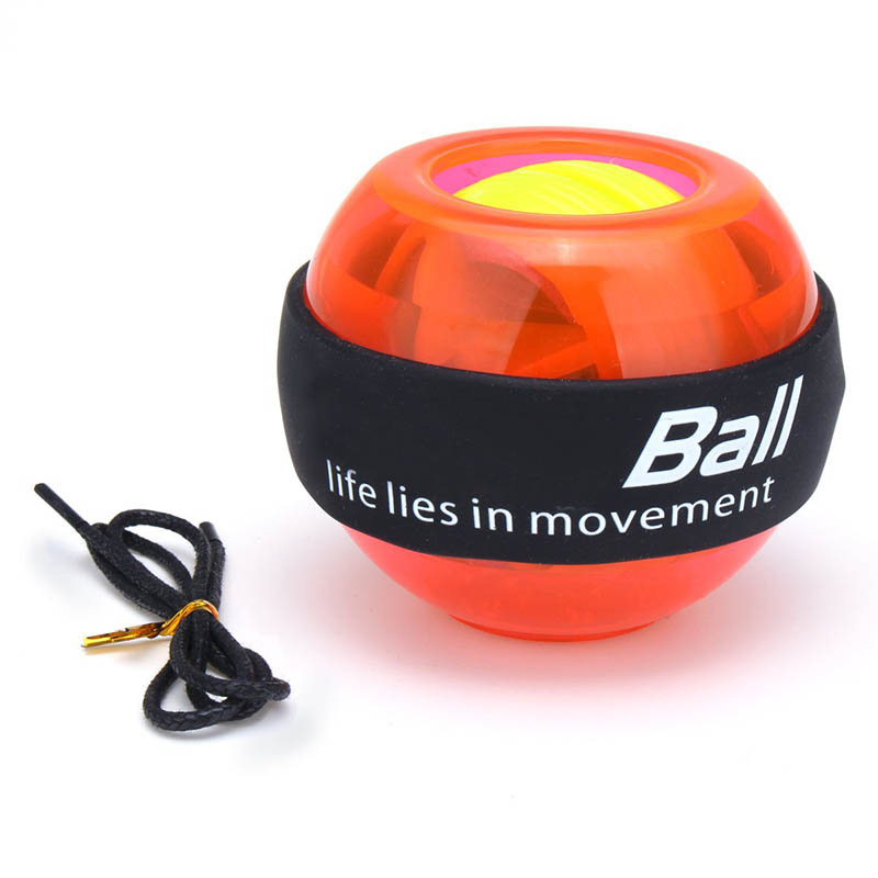 TK Bola giroscópico LED para ejercicio en casa, Bola de muñeca para entrenamiento de fuerza, gimnasio en casa, equipo de Fitness Deportivo