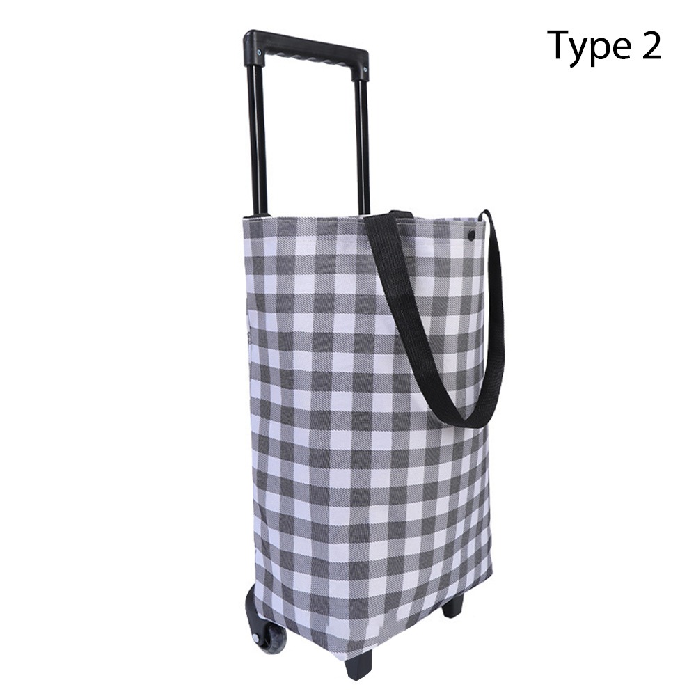 Carrto de compresas plegable impermeable, Bolsa portátil con ASA telescópica, reutilizable con Correa de mano
