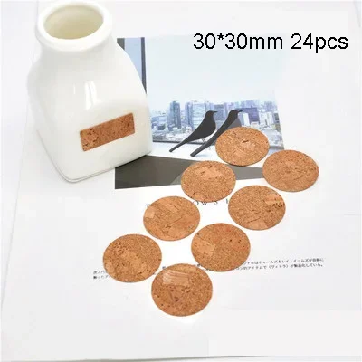 TK Etiquetas adhesivas de madera para manualidades, organizador de tarros y botellas de cocina, etiqueta adhesiva para álbum de recortes de papel Kraft, etiqueta de sellado de embalaje