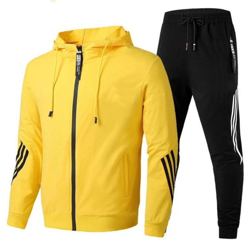 Ropa deportiva casual para hombre, chaquetas con cremallera y ropa para correr.