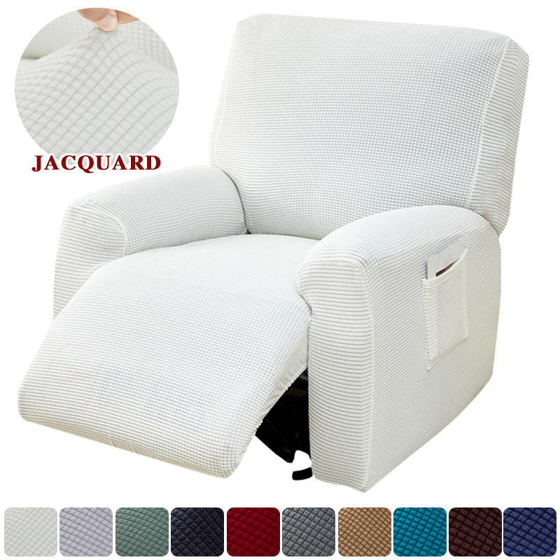 DUDUME Funda elástica de Jacquard para sofá reclinable, cubierta protectora para sillón perezoso, decoración del hogar