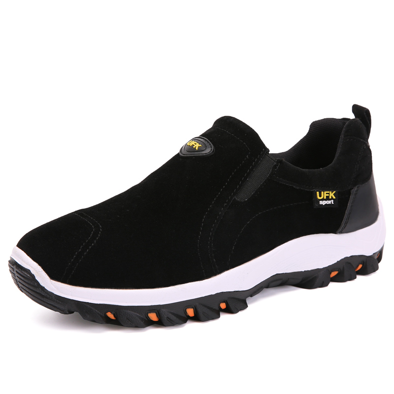 TK Zapatillas de Moda para Hombre Zapatos de Deporte Casuales de Talla Grande para Senderismo al Aire Libre Absorbentes de Choques