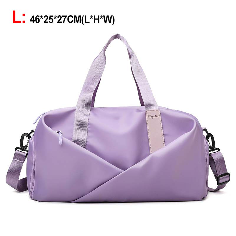 OmHO Bolso de Gimnasio Deportivo para mujer, bolso de viaje, seco, húmedo, práctico, multifunción, natación, Mensajero de hombro