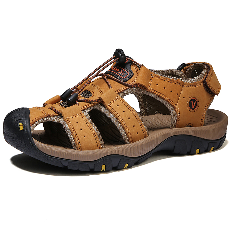 CA Zapats Casuales de Verano para Hombres y Mujeres  Sandalias Transpirables con Suela Gruesa y Cierre de Punta Aqua para Senderismo y Pesca