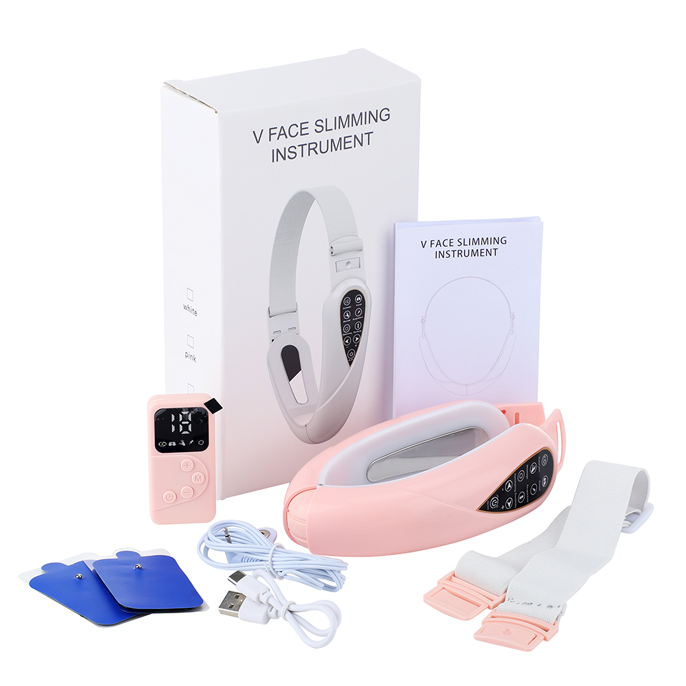 Masajeador Facial EMS Máquina de Levantamiento Facial de Microcorriente Removedor de Papada