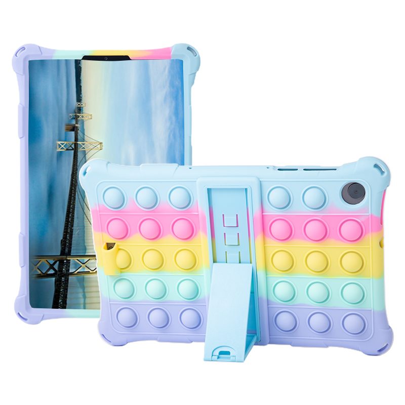 TK Funda de burbuja suave para Lenovo Tab M10 Plus, 10,6, 10,3, tercera generación, 10,1 pulgadas, TB-X606, X306, TB-328F, funda con soporte para tableta, TB-125F