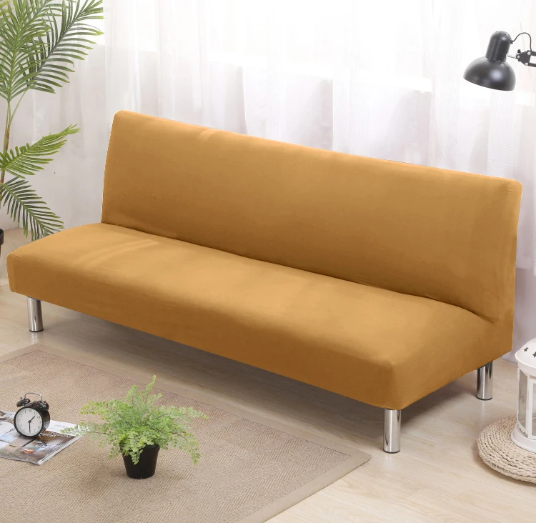 CA Funda elástico para sofá cama sin reposabrazos, cubierta ajustada, Flexible, para banquete, Hotel, disponible