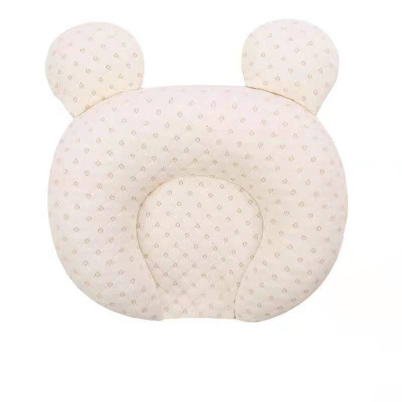 TK Baby Anti-bias Head Latex Stereotyped Pillow Newborn Protective Shaping Pillows Infant Sleeping Cushion for 0-1 Years Old Items