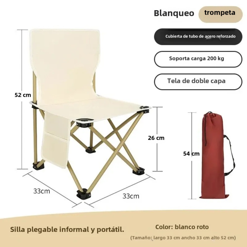 Sillas plegables para exteriores, taburetes portátiles para pesca, taburetes para bocetos, bancos pequeños y Mazha