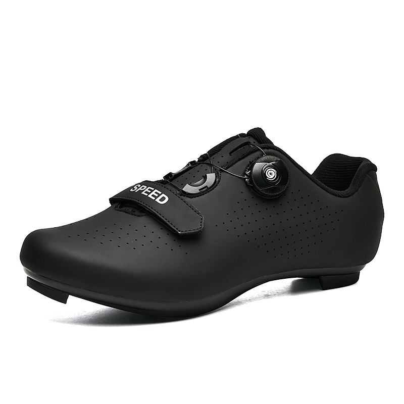 Nuevos zapatos de bicicleta de carretera, zapatillas de ciclismo para hombres, zapatillas de deporte para clítoris de montaña, tacos de ruta, zapatos planos de velocidad para bicicleta de cross, zapatos de Pedal Spd para mujeres