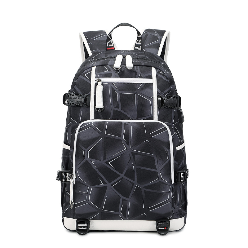 TK Mochila de Hombre Impermeable y Resistente Interfaz USB Ideal para Estudiantes, Viajes al Aire Libre y Ciudad