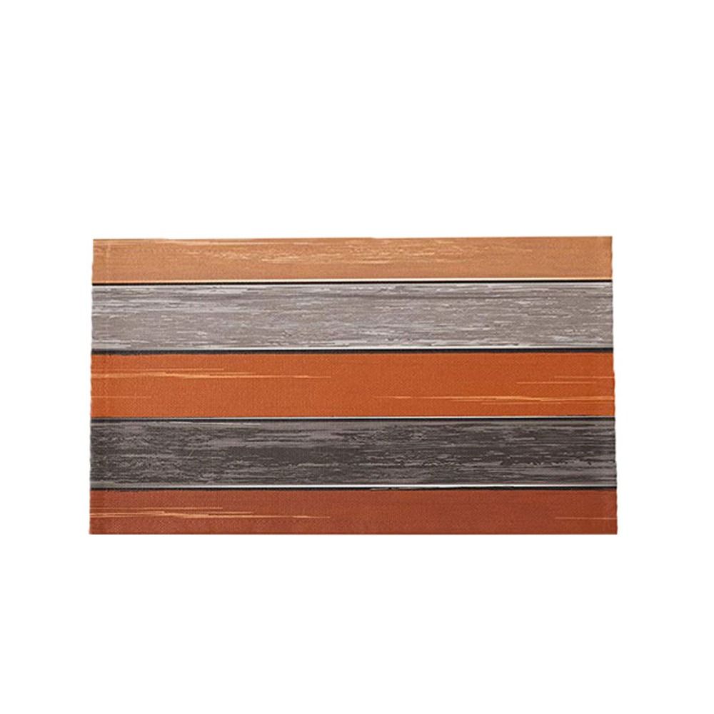 CA Tapete de Mesa antideslizante de terileno, Mantel Individual de 45x30 CM, color Naranja/Azul/marrón/Green/Azul, 1/4 piezas
