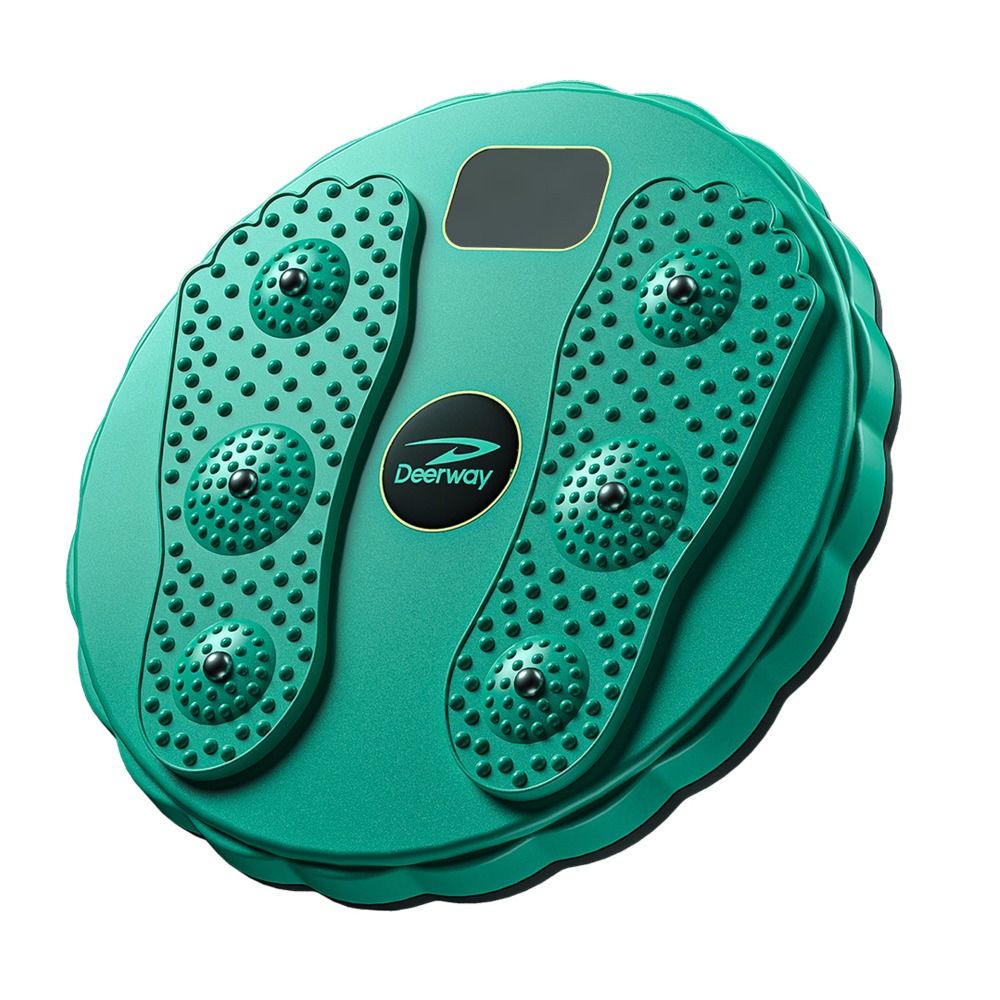 Tablero de torsión de cintura de entrenamiento, equipo de Fitness, masaje de pies, ejercicio, tablero de gimnasio, pantalla de visualización, cuenta, disco de cintura de torsión