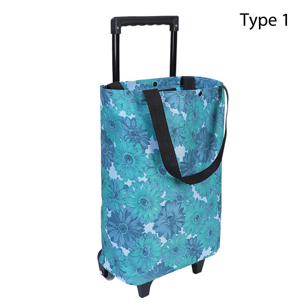 Carrto de compresas plegable impermeable, Bolsa portátil con ASA telescópica, reutilizable con Correa de mano