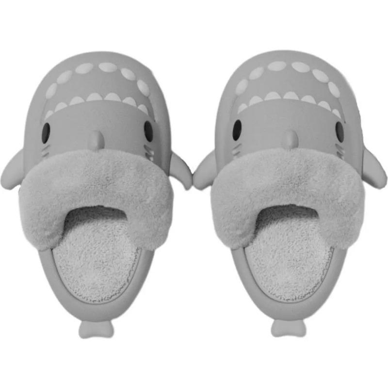 CA Chinclas De Tiburón Para Verano And Invierno (Gris Claro)