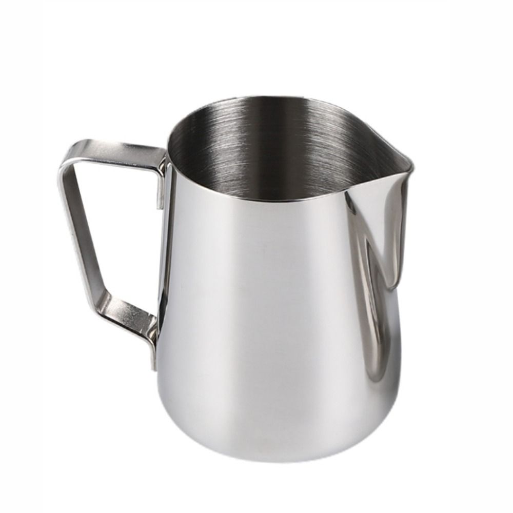CA Jarra de Maple inoxidable para espuma Leche, Jarra de café, Espresso, Café humeante, Barista Latte, Taza de espuma de Creme
