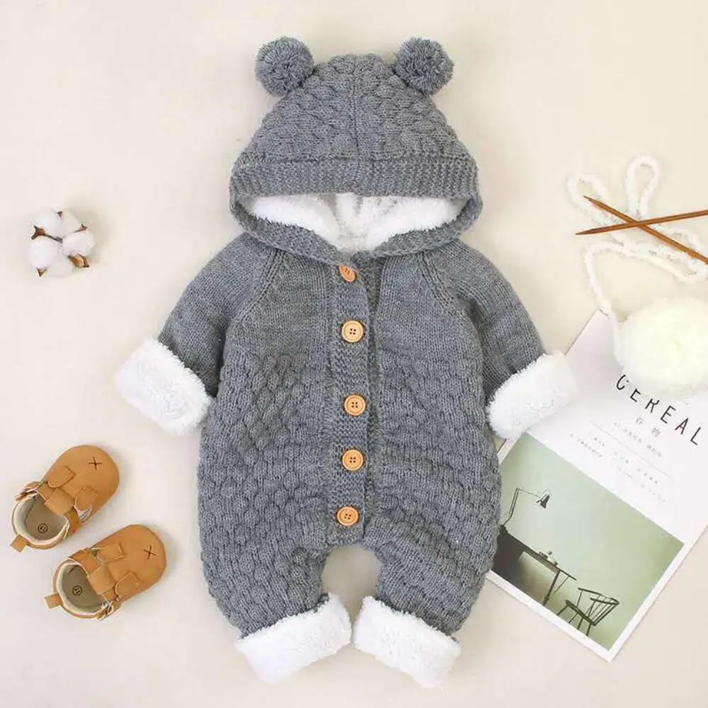 CA Ropa de bebé recién nacido, Cárdigan con capucha, Ropa de moda para bebés y niños pequeños, Otoño e Invierno