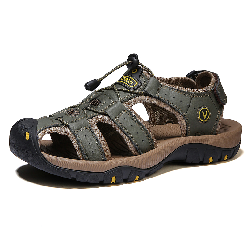 CA Zapats Casuales de Verano para Hombres y Mujeres  Sandalias Transpirables con Suela Gruesa y Cierre de Punta Aqua para Senderismo y Pesca