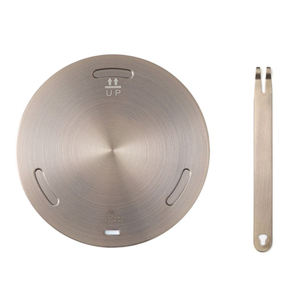 CA Placa de conducción de Calor para Cocina de inducción, Anillo difusor de Calor de Maple inoxidable, accesorios protectores para Estua