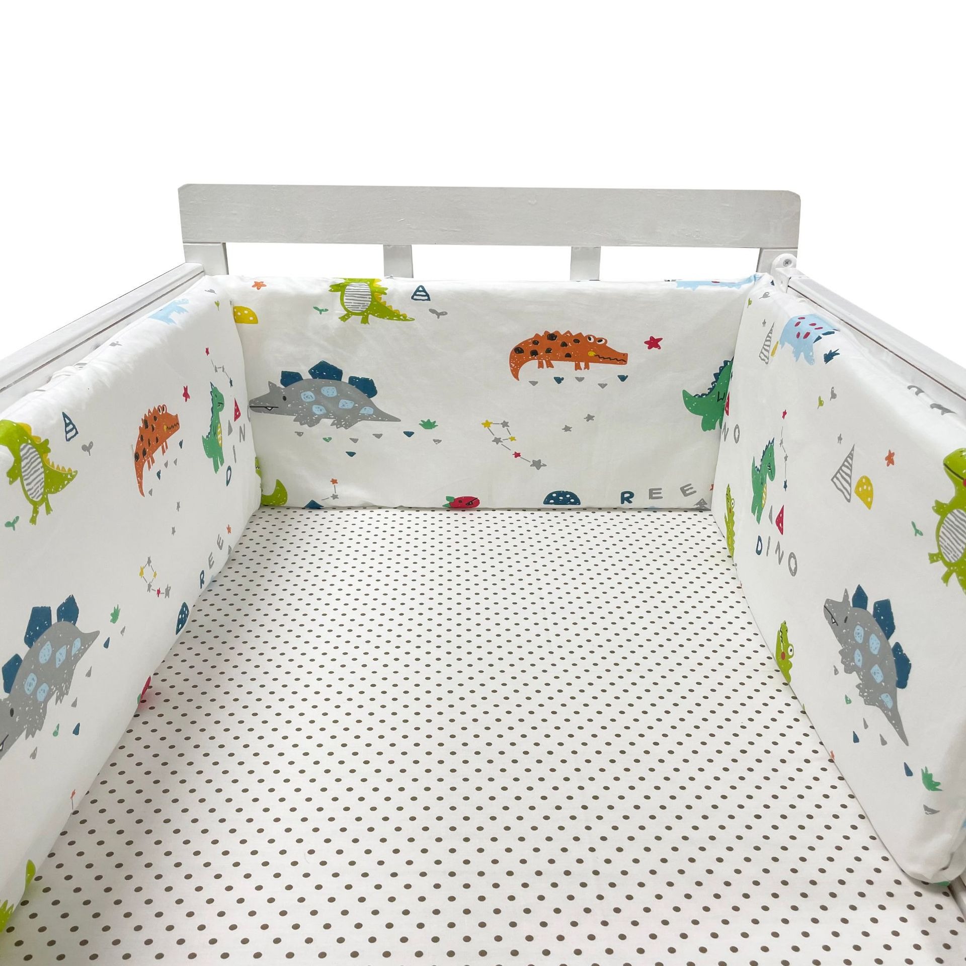 Protectores de cuna para Bebés, barandillas de Algodón para recién nacidos, colchonetas, cunas, protectores de Cama de Algodón anticaída