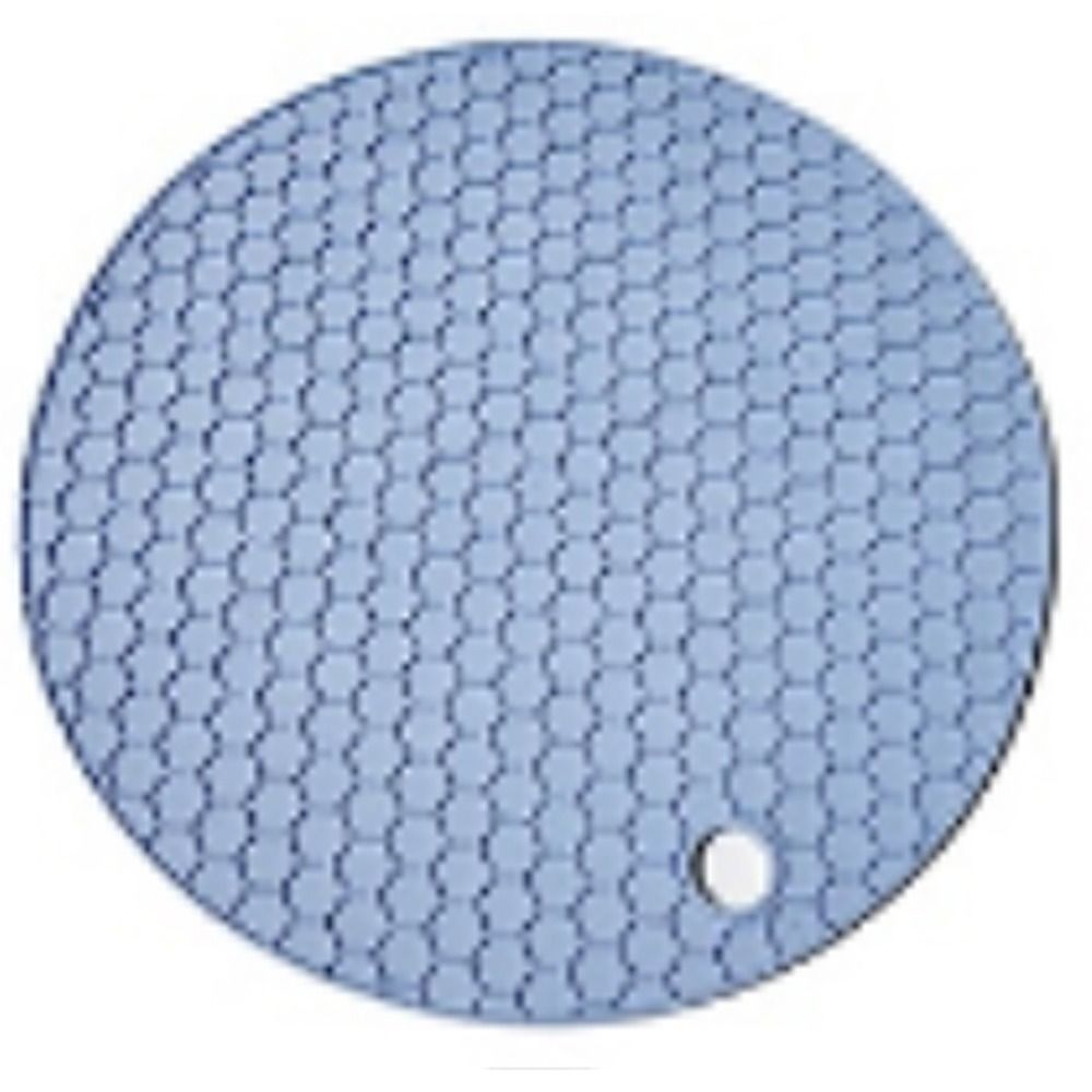 TK Ollas de cocina, estera resistente al calor, estera de silicona, almohadilla antideslizante, soporte para ollas de silicona de forma redonda, accesorios de cocina duraderos