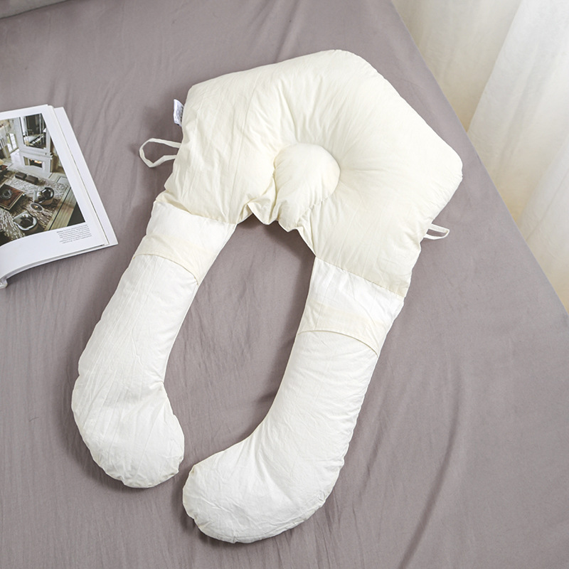 Almohada moldeadora ajustable para bebé recién nacido, almohada para dormir de lado, calmante, posicionamiento, antideslizante de algodón