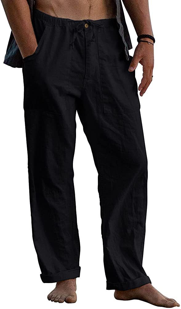 TK Pantalones deportivos informales para hombre, pantalón Midi de talla grande con cordón, ropa de playa de pierna ancha, primavera y verano, 5xl, 4xl