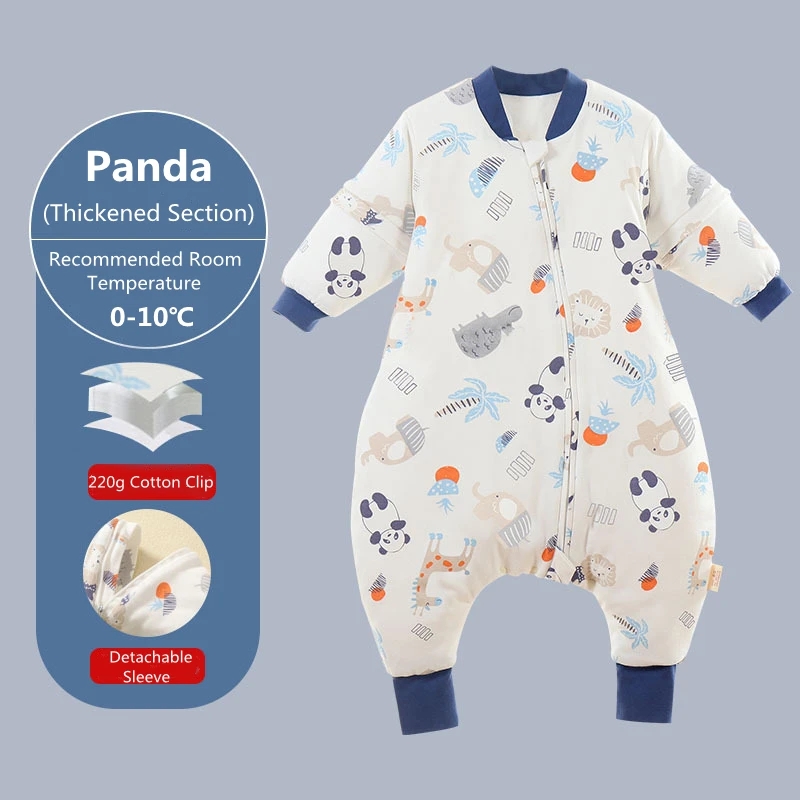 TK Saco de dormir Grués de dos patiitas with Mangas desmontables para niños y niñas, para Invierno