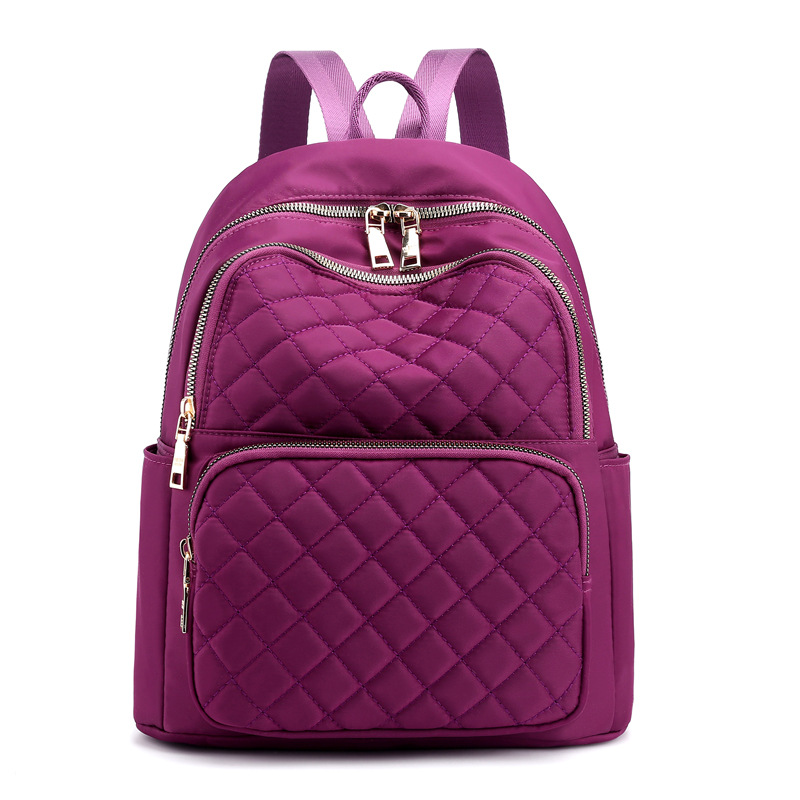 Mochila para mujer Bolso de hombro Nylon impermeable Bolso Escolar informal Mochilas para mujer Mochila pequeña