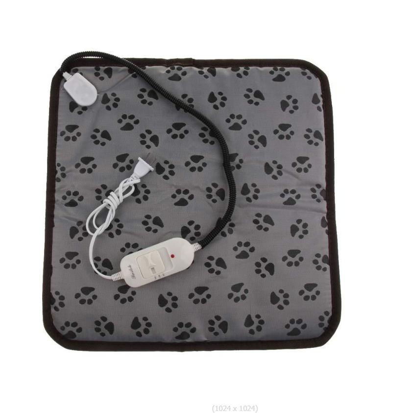 CA Almohadilla de instalación eléctrica impermeable para mascotas, ventilador de invierno para el cuerpo, manta de animales, ventilador de Cama, 3 engranajes, enchufe europeo