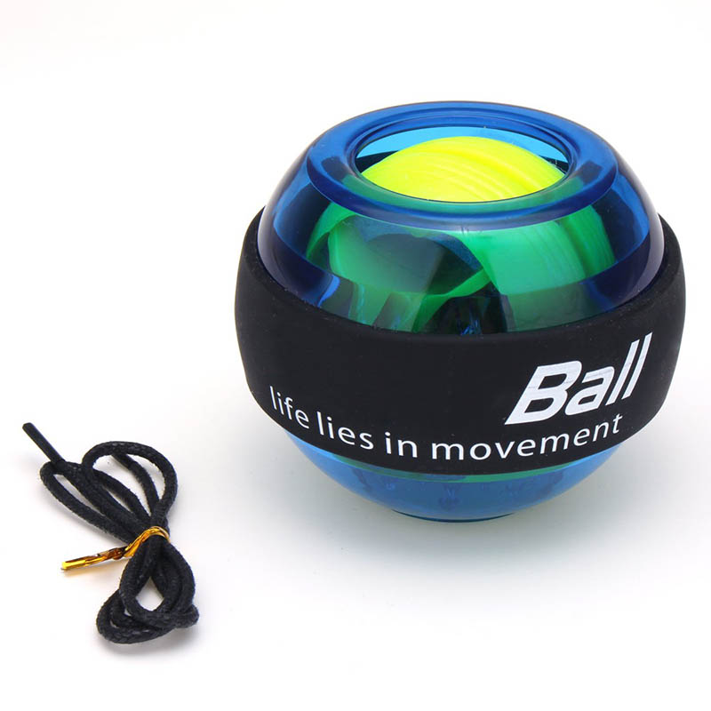 TK Bola giroscópico LED para ejercicio en casa, Bola de muñeca para entrenamiento de fuerza, gimnasio en casa, equipo de Fitness Deportivo