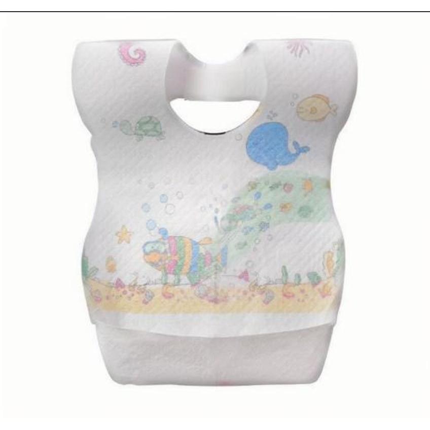 TK Baberos Desechables para Bebé 50 Piezas Estilo Animal/Dibujos Animados