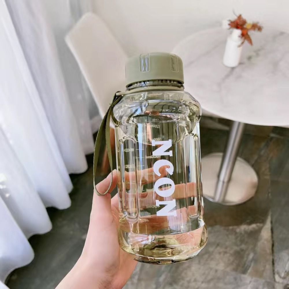 TK Deportes al aire libre 850/1100/1300ml botella de agua transparente a prueba de fugas taza para beber ligera hervidor de viaje de gran capacidad