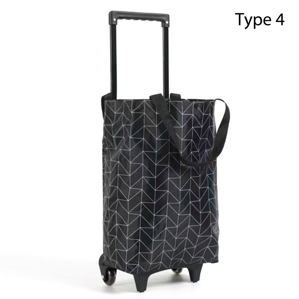 Carrto de compresas plegable impermeable, Bolsa portátil con ASA telescópica, reutilizable con Correa de mano